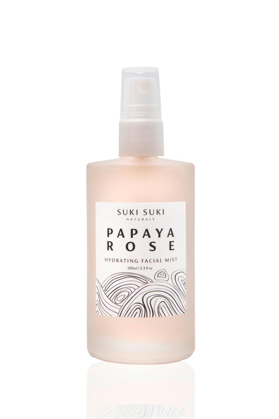 Suki Suki Papaya Rose Hydrating Facial Mist