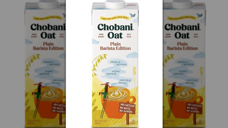 chobani oat milk barista edition