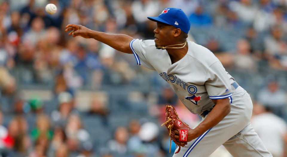 Carlos Ramirez is new to pitching, but he’s an intriguing talent (Jim McIsaac/Getty Images)