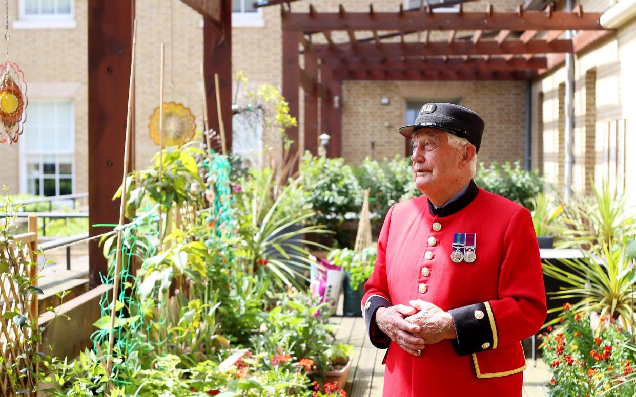 Chelsea Pensioner Archie Ferguson: 'Men are not that good at talking, but people open up here'