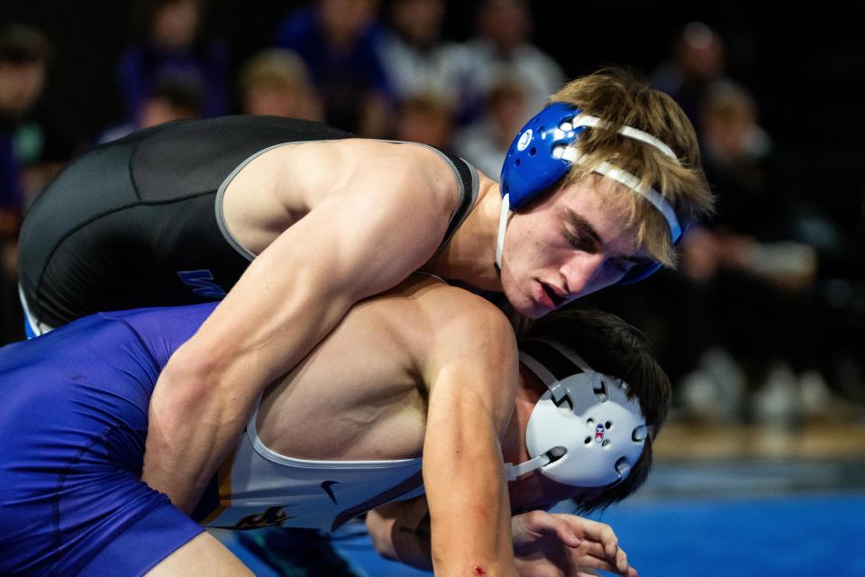 Waukee Northwest's Carter Freeman has a chance to be a four-time state champion.