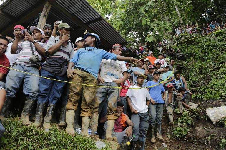 No sign of life from missing Nicaragua miners