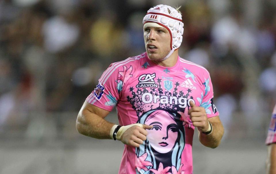 Ο James Haskell στο Stade Français