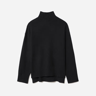 Everlane The Oversized Stroopwafel Turtleneck in ReCashmere