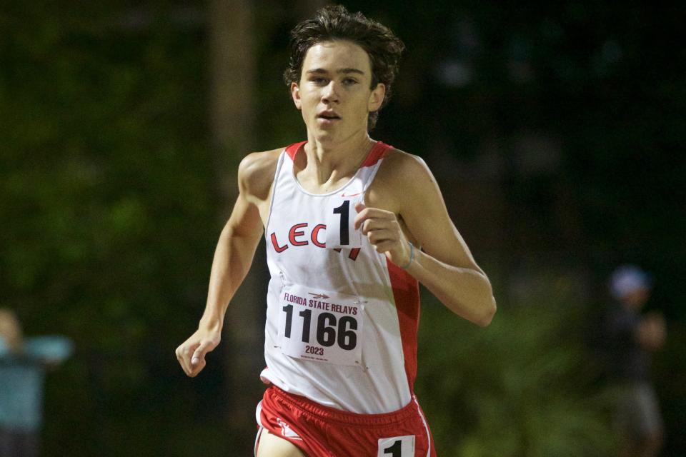 Area track and field athletes competed in the first day of the FSU Relays on March 24, 2023, at Mike Long Track.