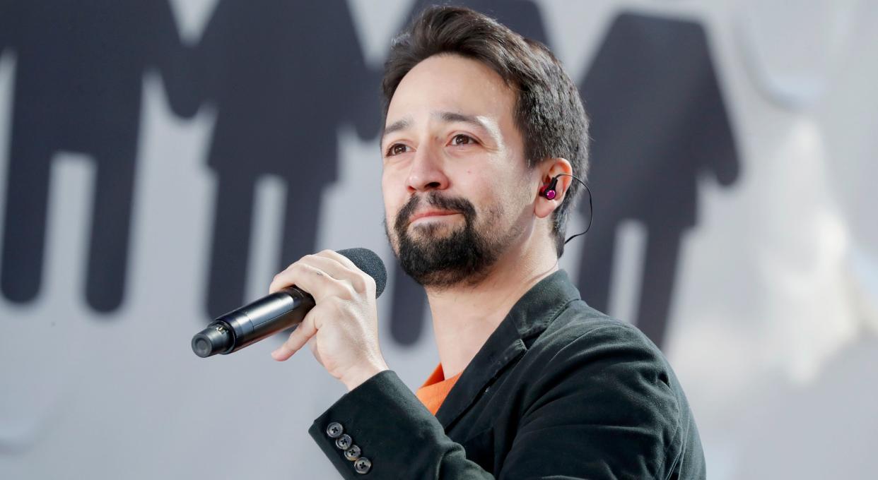 Lin-Manuel Miranda was less than pleased with the situation at summer camp as a kid. (Photo: Paul Morigi via Getty Images)