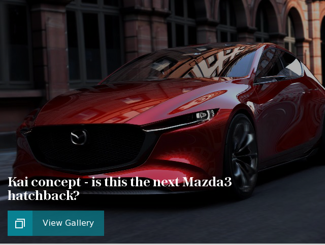 Kai concept - is this the next Mazda3 hatchback?