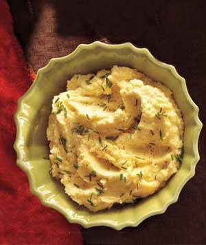 Potato and Celery Root Mash