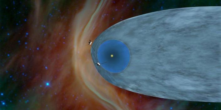 voyager 1 nasa in the heliopause