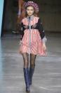 <p>Americana House of Holland A model walks the runway at House of Holland’s Fall 2017 show in London (Photo: Getty Images) </p>