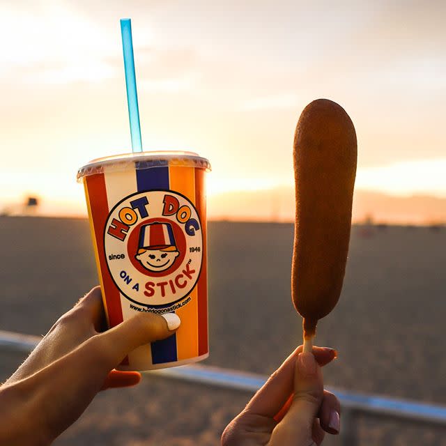 5) Hot Dog On A Stick