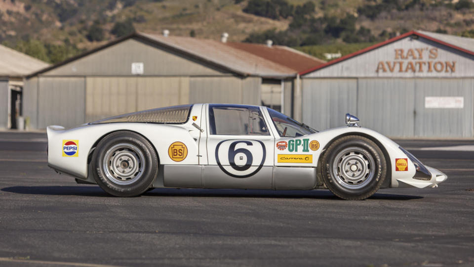 A 1966 Porsche 906/Carrera Six race car.