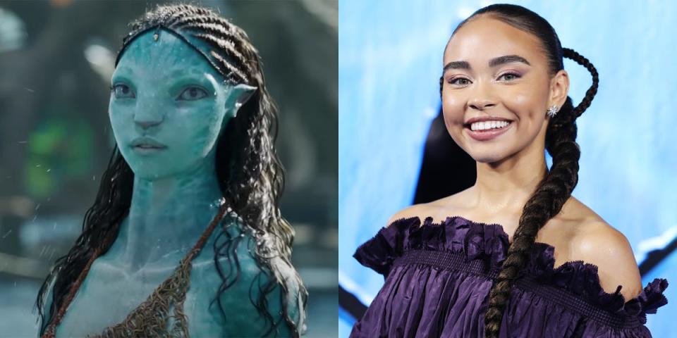 Bailey Bass as Tsireya in "Avatar: The Way of Water."