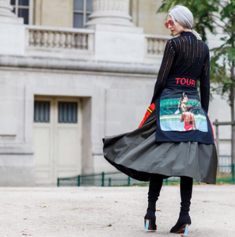 <p>This year tour merch from the likes of Justin Bieber and Kanye West has been HUGE. Fashionistas even managed to do the impossible and make it look chic. [Photo: Samantha Angelo/ Instagram] </p>