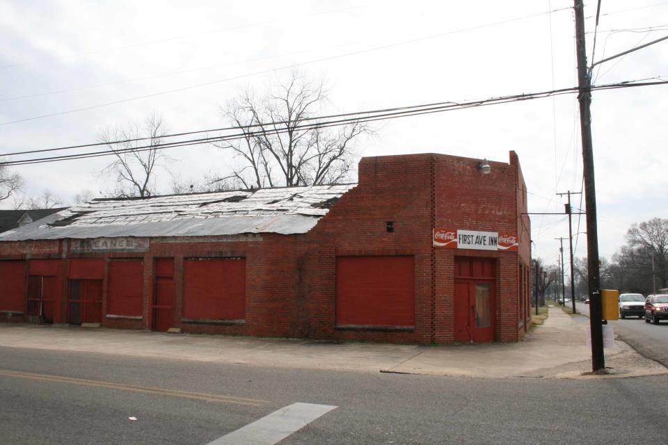 Shown in a photo taken Wednesday, Feb., 26, 2009, is a building on the Corner of First Avenue and Summerfield Road in Selma, Ala. The building housed the former offices of the Dallas County Voters League and Selma's first black contractor, George Wilson, Sr. It has been added to the National and Alabama Historic Registers.
