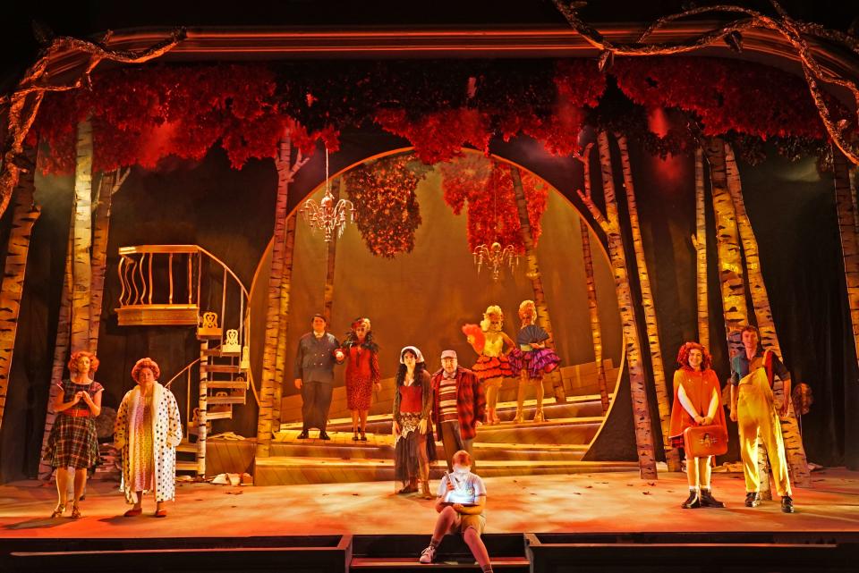 The cast of the musical "Into the Woods," on stage at Titusville Playhouse through April 30, 2023. Visit titusvilleplayhouse.com.