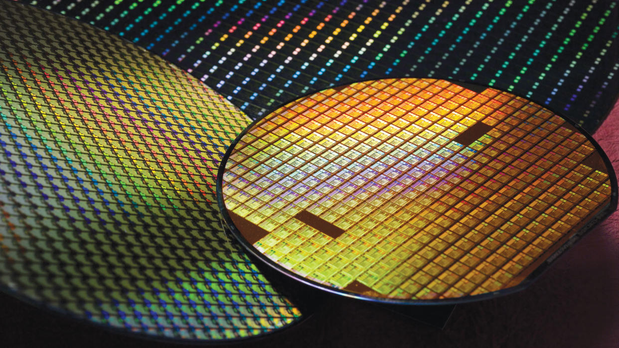  Taiwan Semiconductor Manufacturing Co. wafers. 