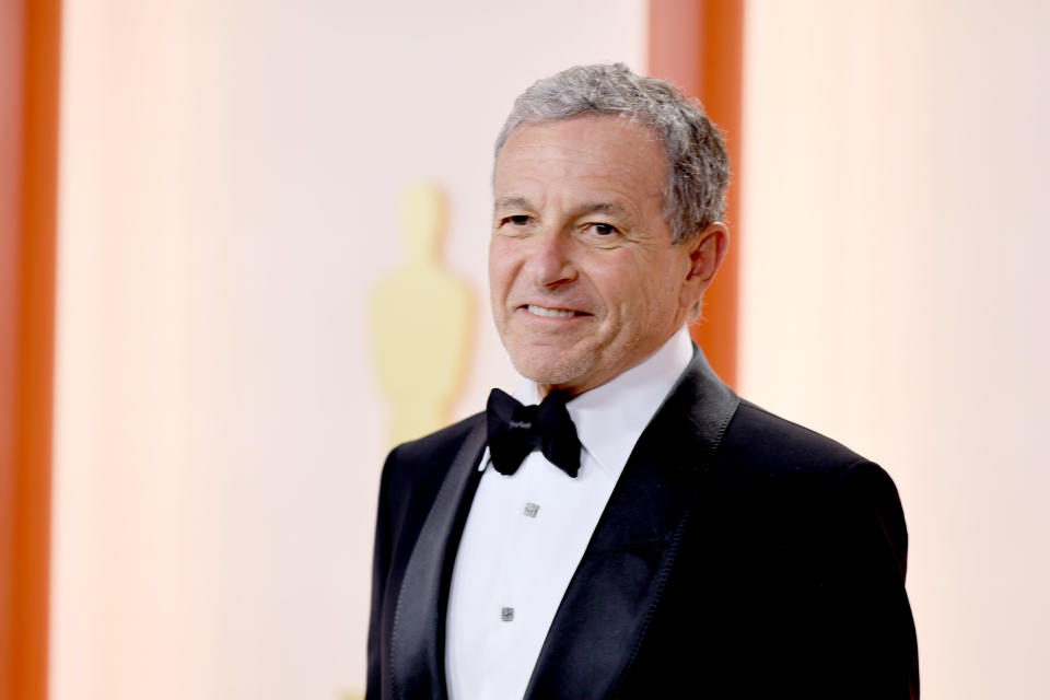 HOLLYWOOD, CALIFORNIA - MARCH 12: Bob Iger, CEO, Walt Disney Company, attends the 95th Annual Academy Awards on March 12, 2023 in Hollywood, California. (Photo by Mike Coppola/Getty Images)