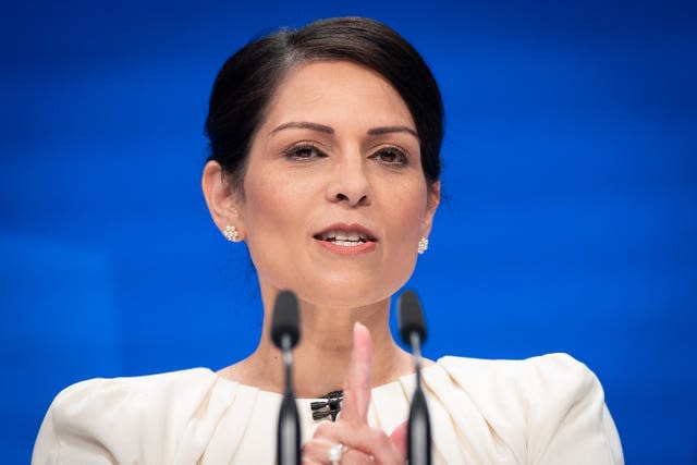 Home Secretary Priti Patel