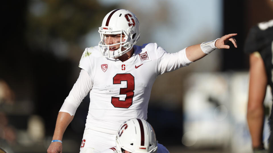 QB K.J. Costello should look quite different in a Mississippi State uniform. (AP Photo/David Zalubowski)