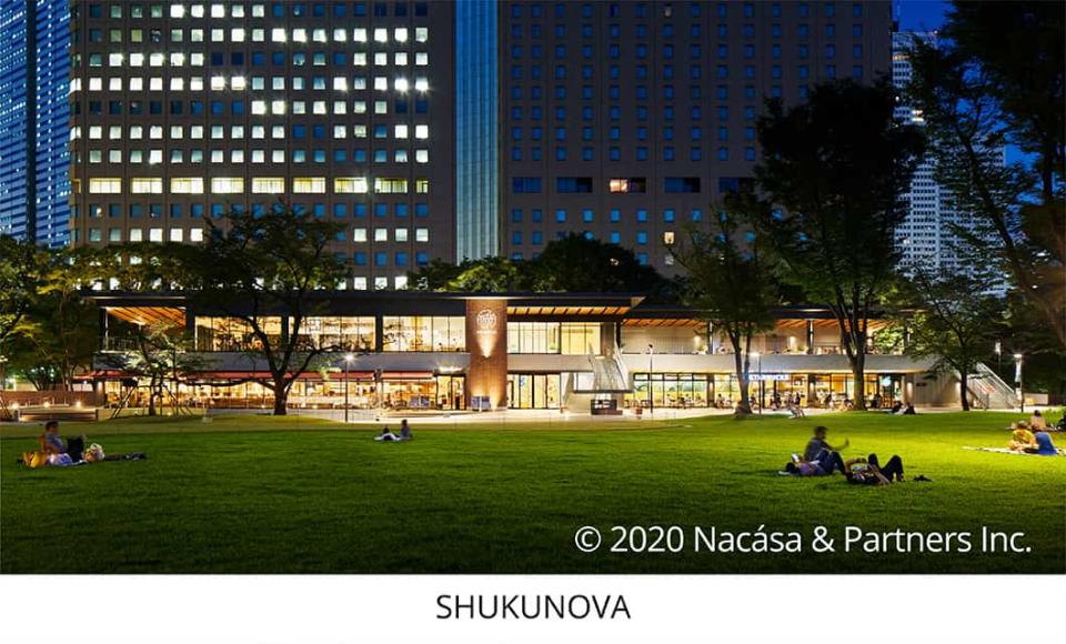 新宿中央公園「SHUKNOVA」。   圖：東京觀光事務所台灣辦事處／提供