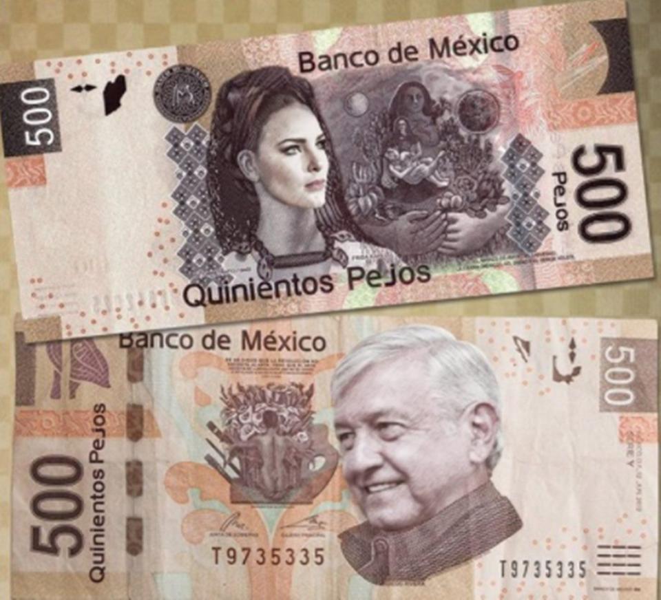 Memes por el nuevo billete de 500 pesos en México