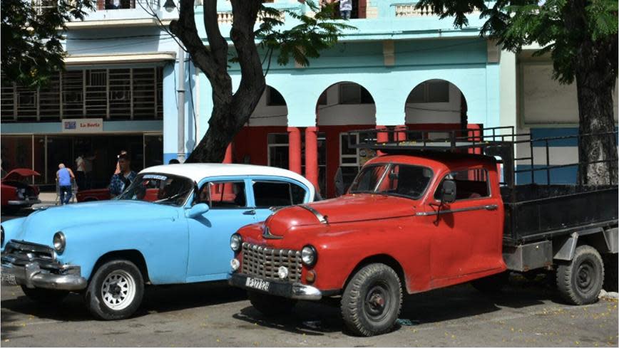 The vintage cars of Cuba