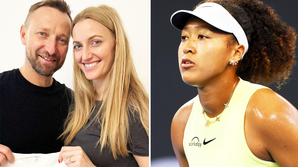 Petra Kvitova and Naomi Osaka.