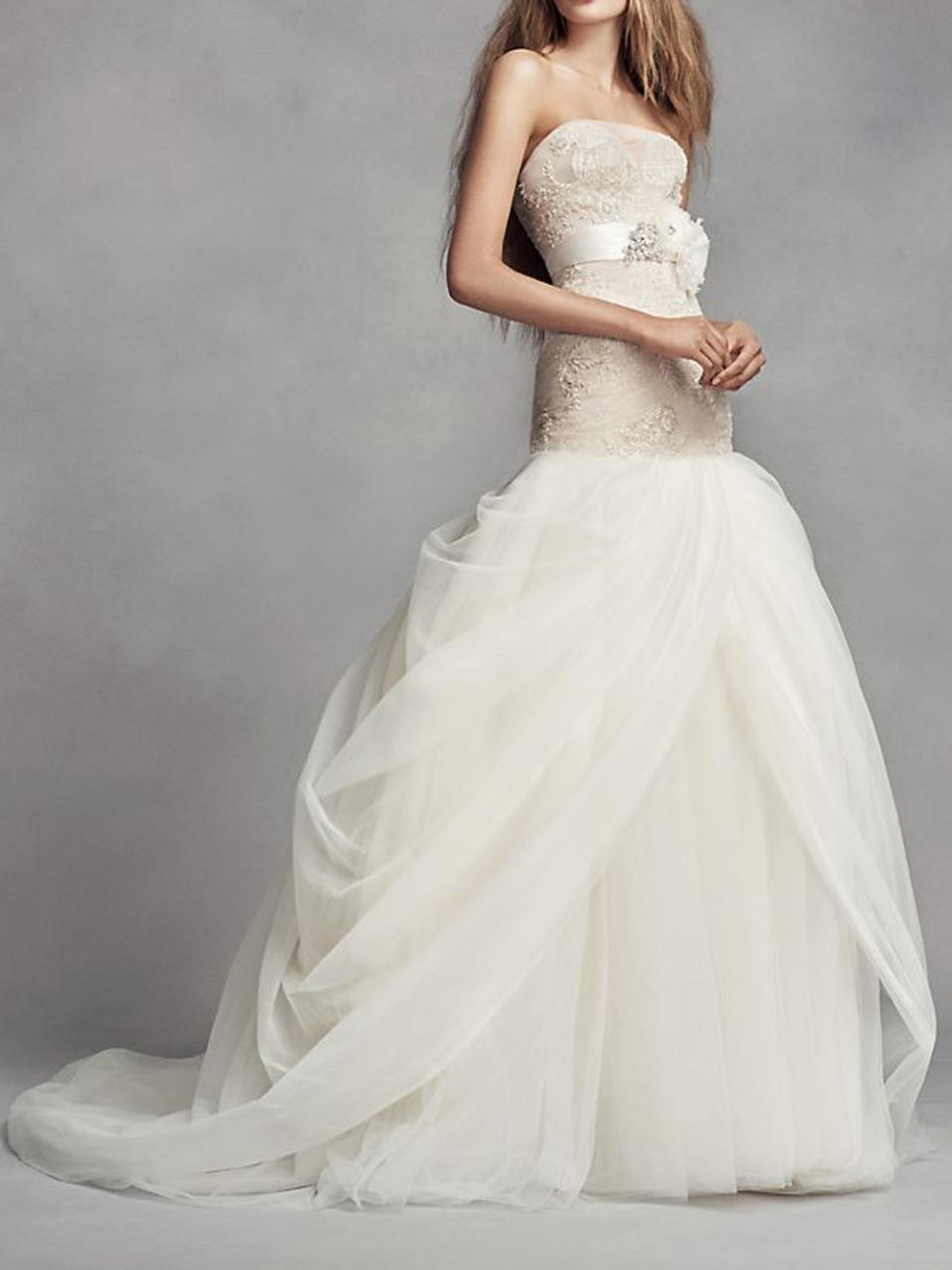 Petite Tulle Wedding Dress