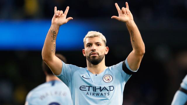 Manchester City on X: There can be only Kun! 🔥 Your Man of the Match:  @aguerosergiokun! ⚽️⚽️⚽️  / X