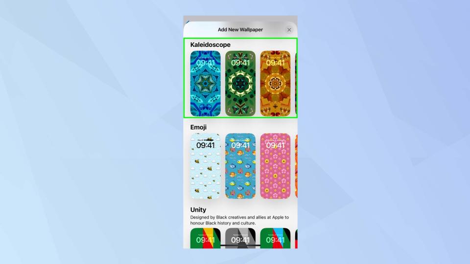 How to get and customize new kaleidoscope wallpapers on iPhone
