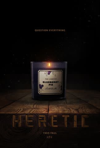 <p>A24</p> Poster for A24's Heretic