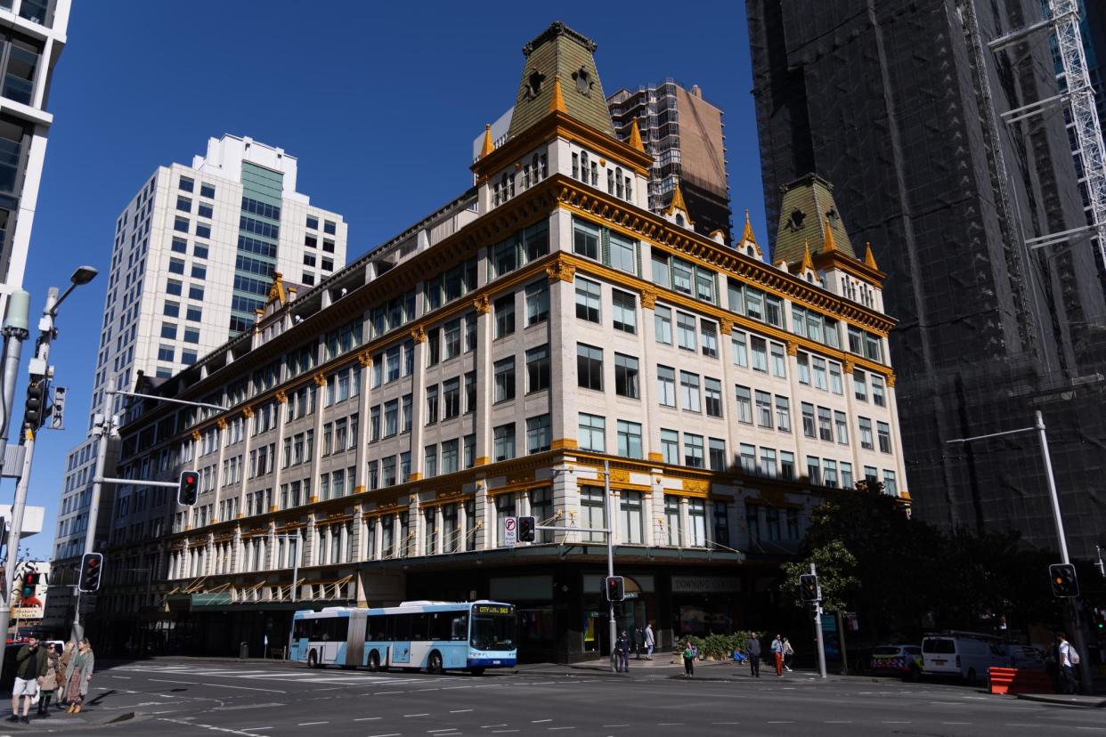 <span>The woman is the third complainant to appear before the NSW Downing Centre district court in the trial against the high-profile man.</span><span>Photograph: Mike Bowers/The Guardian</span>