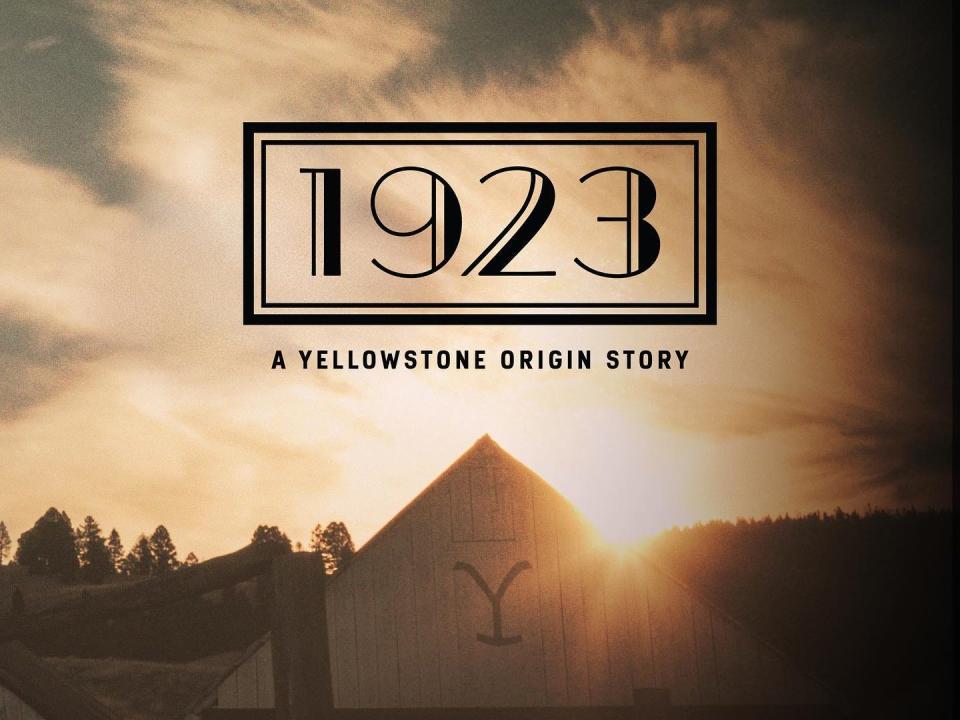 The official logo of "Yellowstone" prequel series "1923."