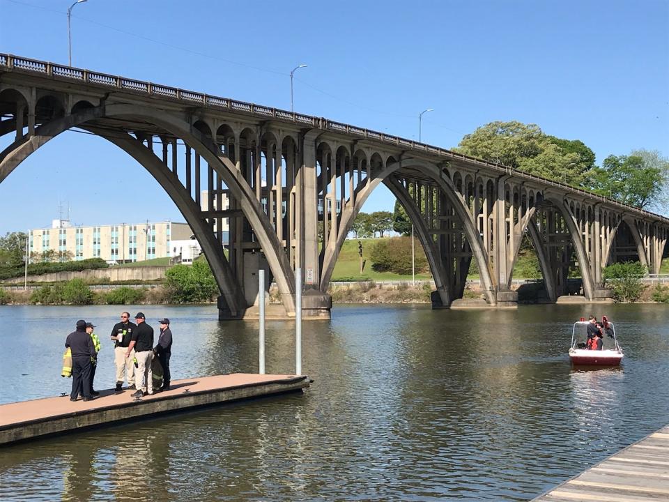 The Gadsden Fire Department and surrounding agencies continued the search Wednesday for a drowning victim in the Coosa River. The person was last seen on Memorial Bridge on Broad Street at 5:21 p.m. Witnesses saw the victim go into the river.