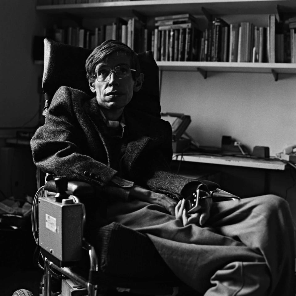 Hawking in 1985