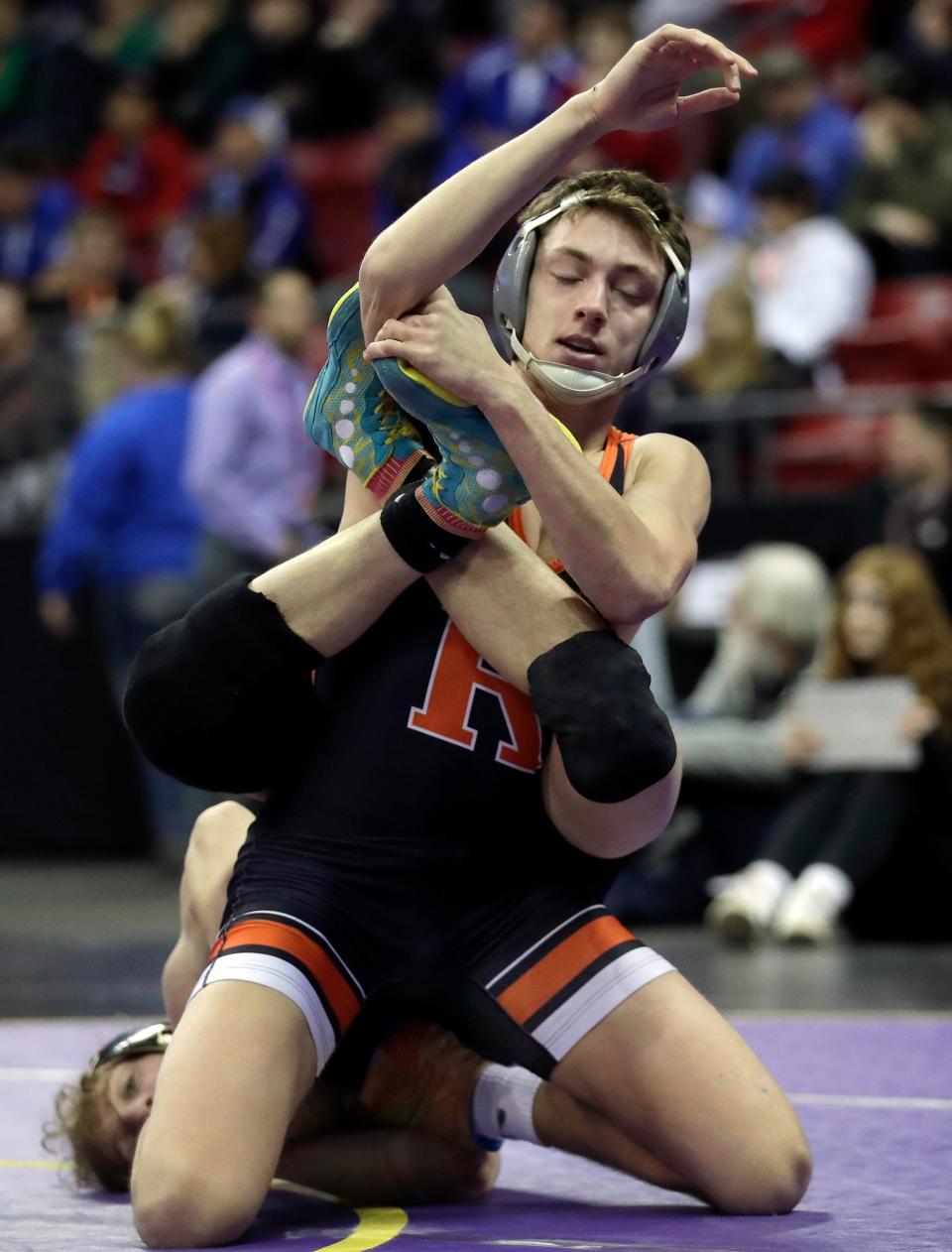 Mason Hoopman, who placed second at state last weekend at 145 pounds in Division 3, will help lead Cedar Grove-Belgium in its first appearance at team state since 1997.