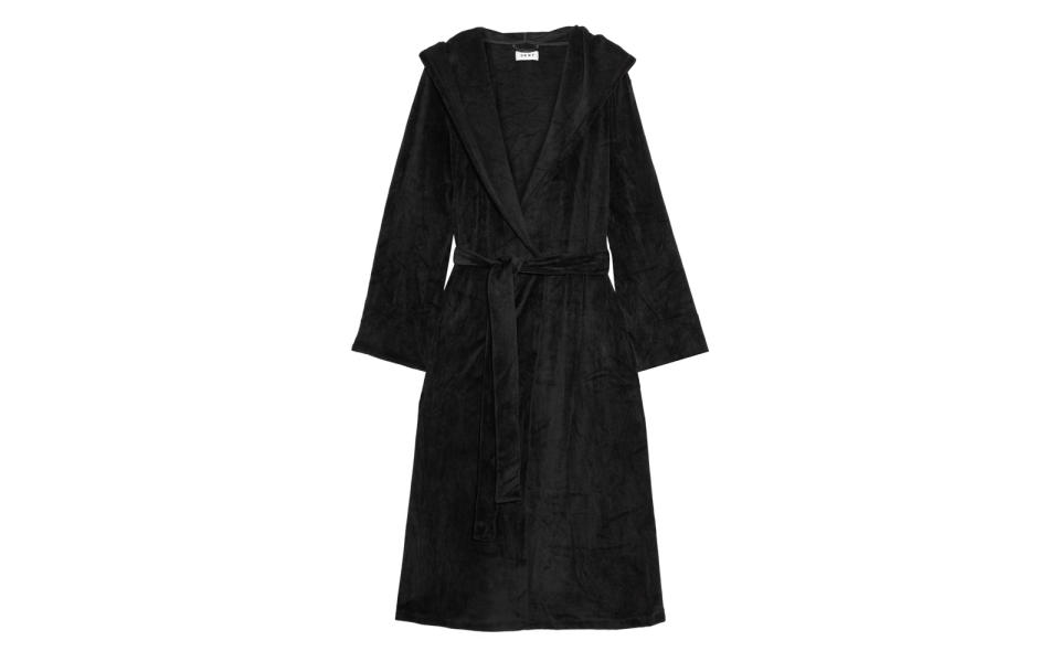 DKNY Elevated Leisure Velour Robe