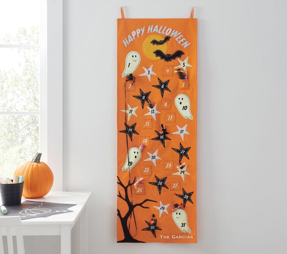 <p><a href="https://go.redirectingat.com?id=74968X1596630&url=https%3A%2F%2Fwww.potterybarnkids.com%2Fproducts%2Fghostly-countdown-calendar%2F&sref=https%3A%2F%2Fwww.thepioneerwoman.com%2Fholidays-celebrations%2Fgifts%2Fg44376030%2Fbest-halloween-toys%2F" rel="nofollow noopener" target="_blank" data-ylk="slk:Shop Now;elm:context_link;itc:0;sec:content-canvas" class="link ">Shop Now</a></p><p>Glow-in-the-Dark Ghostly Countdown Calendar</p><p>$69.00</p><span class="copyright">Pottery Barn Kids</span>