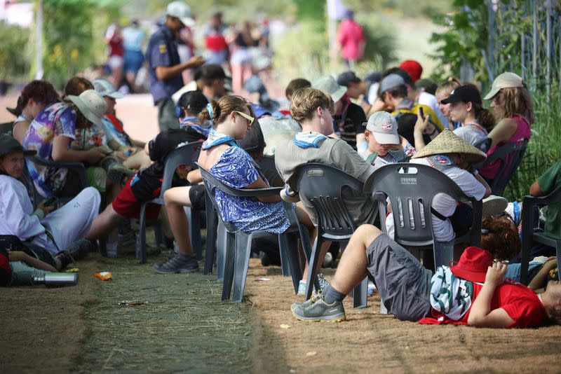 South Korea begins to evacuate thousands of scouts due to expected typhoon