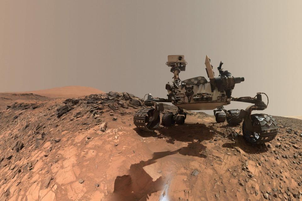NASA's Curiosity Mars rover detected the highest concentration of methane to date on the red planet last week. (AFP/Getty Images)