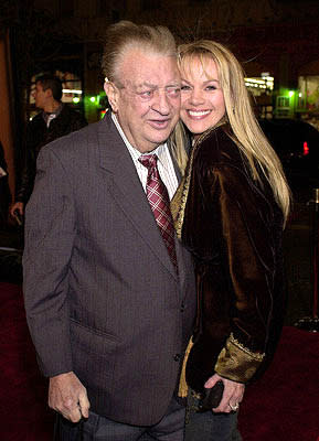 Rodney Dangerfield and wife Joan at the Hollywood premiere of Warner Brothers' The Majestic