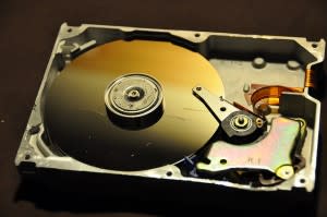 Hard Disk close-up