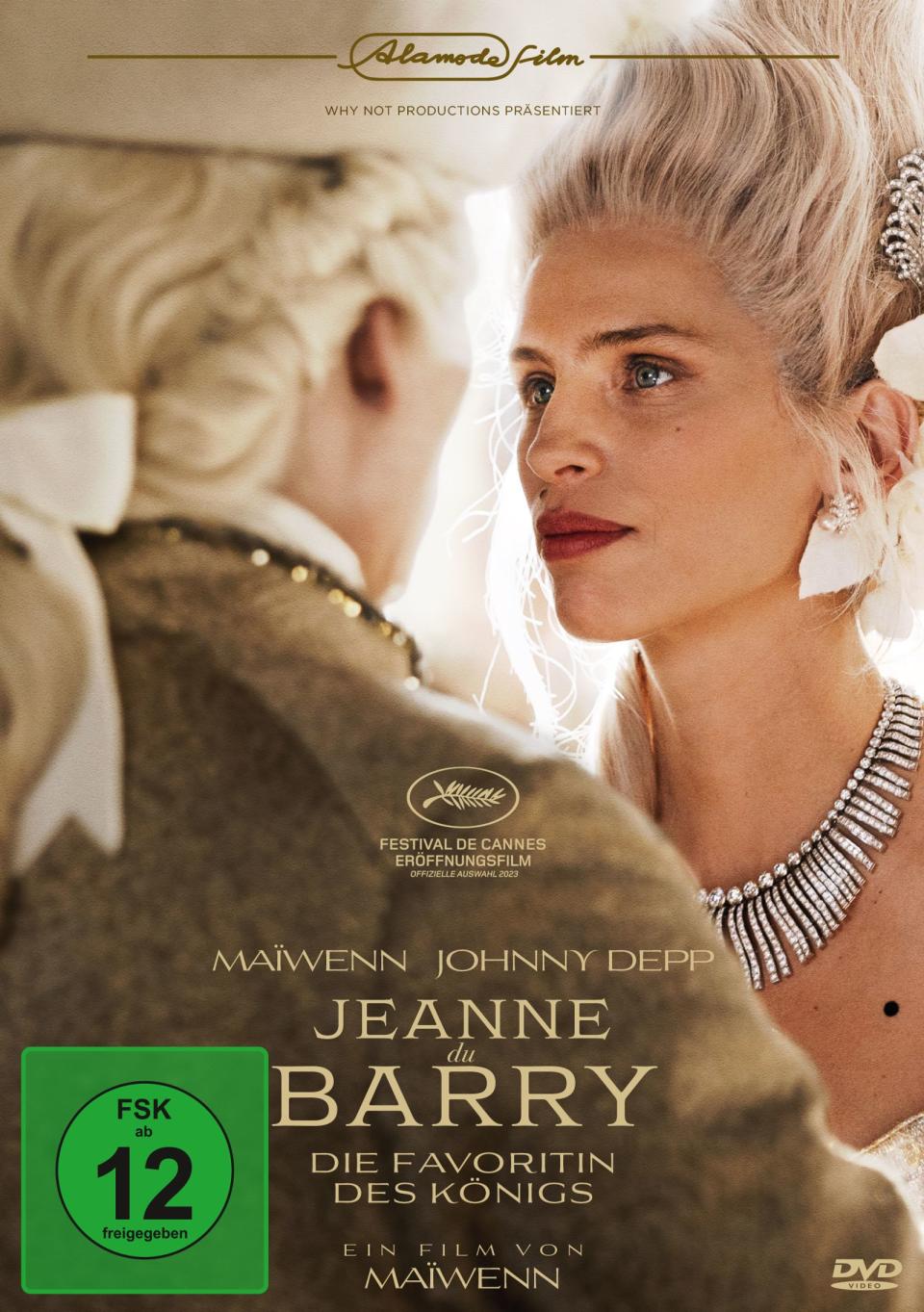 "Jeanne du Barry - Die Favoritin des Königs" mit Maïwenn in der Titelrolle erzählt von der letzten offiziellen Geliebten von König Ludwig XV. (Bild: Alamode)