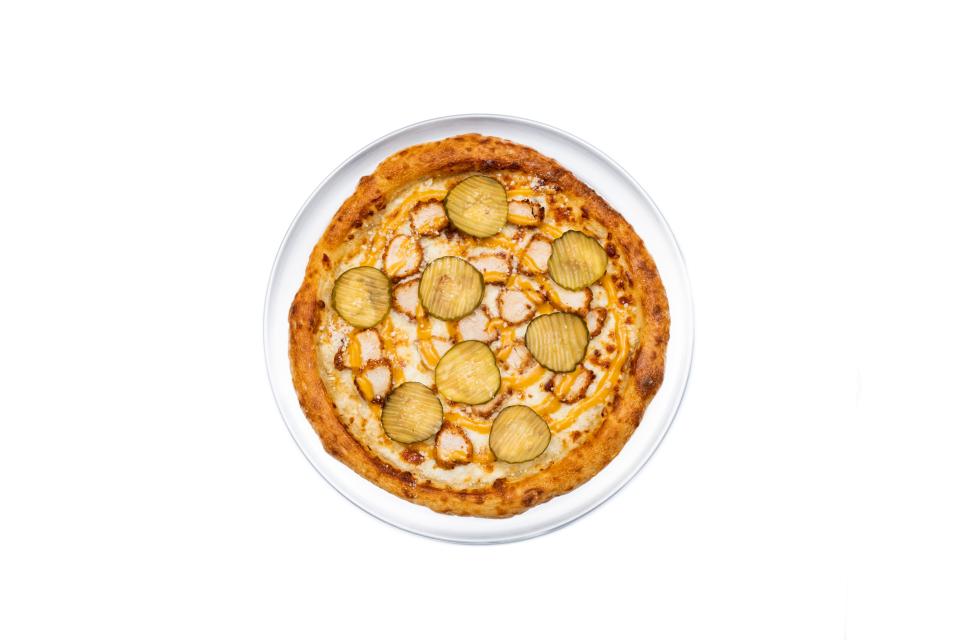 Chick-fil-A said in a news release there will be five new pizza pies and a Pepperoni Pizza 'Round available exclusively to customers at Little Blue Menu College Park beginning March 18.