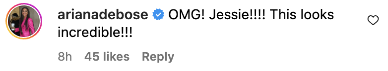 Comment by ariadnebose, expressing amazement to Jesse, complimenting a post's content