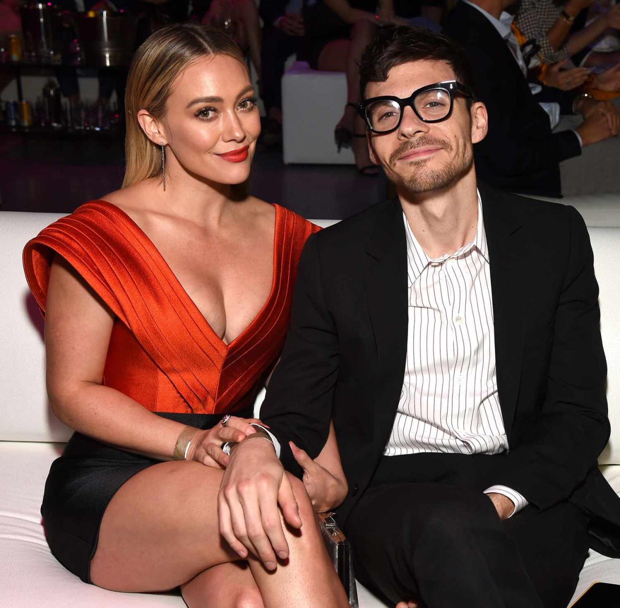 Hilary Duff and Matthew Koma attend the 5th Adopt Together Baby Ball Gala on October 12, 2019 in Los Angeles, California