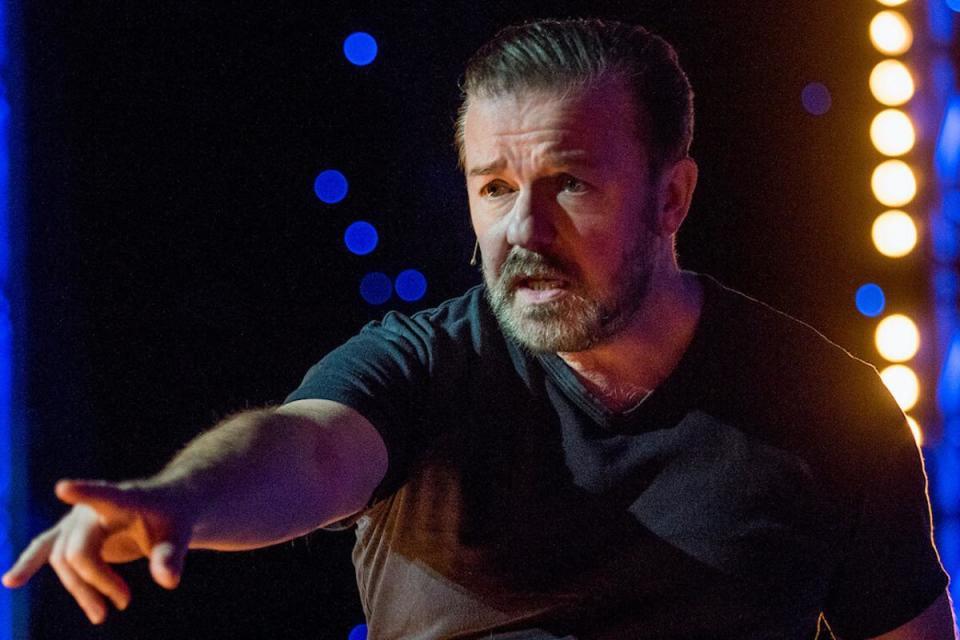 Ricky Gervais tiene su show en Netflix