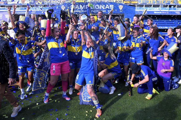 Boca Juniors se consagró campeón del Campeonato Femenino YPF 2022 en La Bombonera