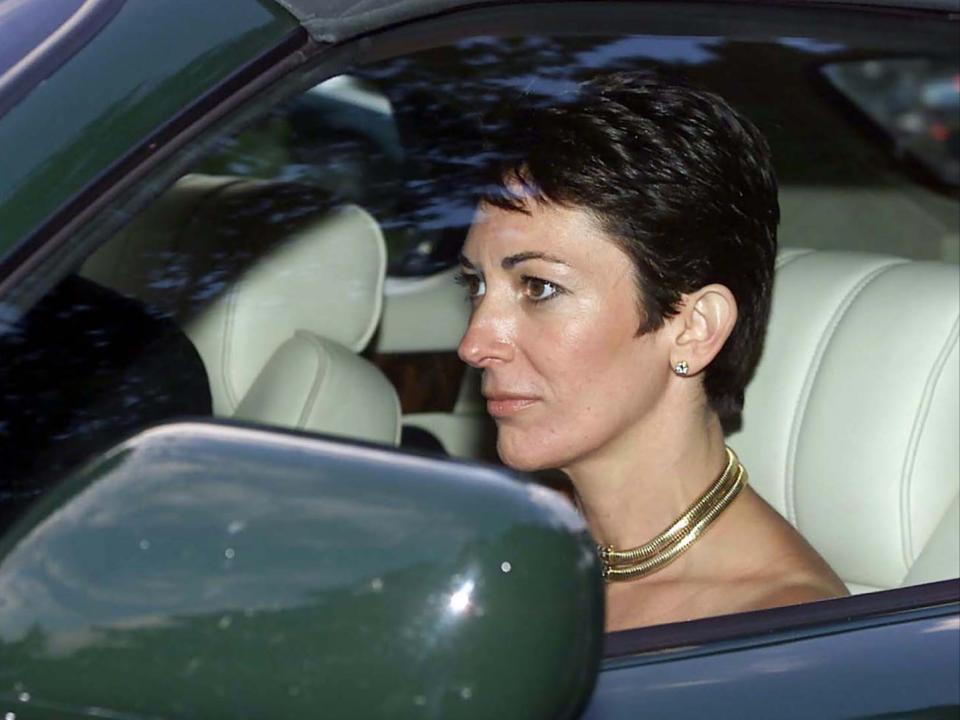 Ghislaine Maxwell pictured in September 2000Chris Ison/PA